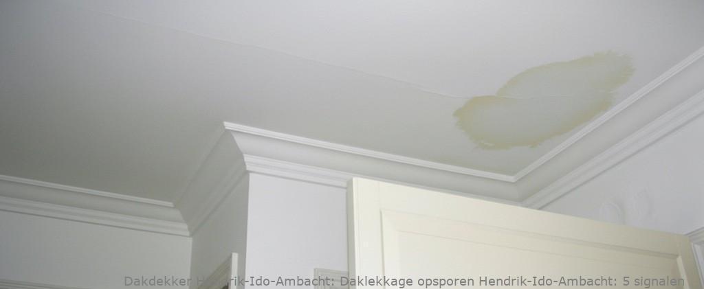 Daklekkage Opsporen Hendrik Ido Ambacht