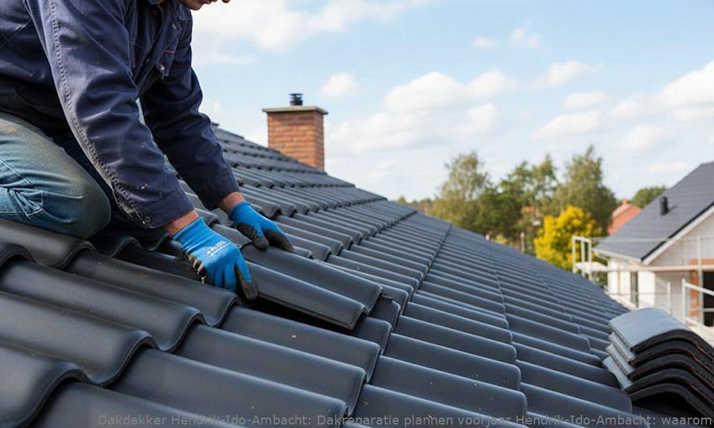 Dakreparatie Plannen In Voorjaar Hendrik Ido Ambacht