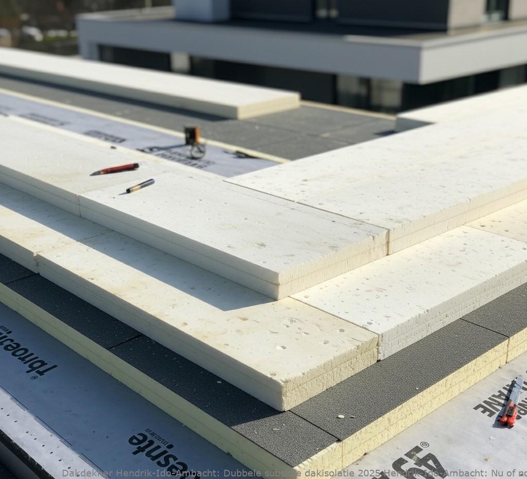 Dubbele Subsidie Dakisolatie 2025 Hendrik Ido Ambacht