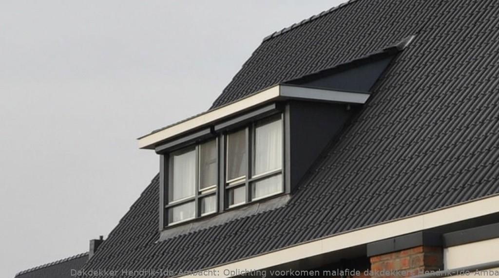 Oplichting Voorkomen Malafide Dakdekkers Hendrik Ido Ambacht